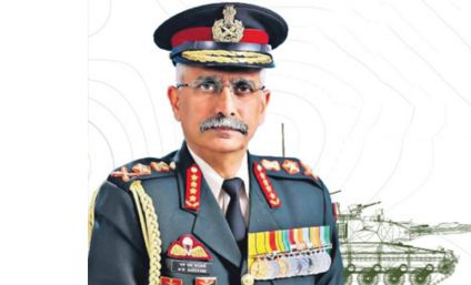 General M M Naravane, PVSM , AVSM , SM, VSM, ADC